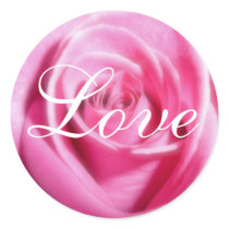 Soft pink rose sticker