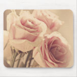 Soft Pink Roses Mousepad mousepads
