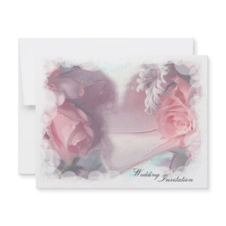 Soft Pink Wedding invitation