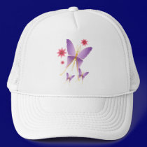 Soft Purple Butterfly  Hats hats