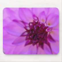 soft Purple Dahlia Mouse Pad