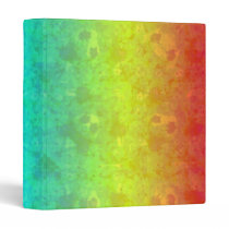 Soft Rainbow 1" Art Binder