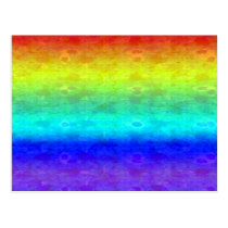 Soft Rainbow Postcard