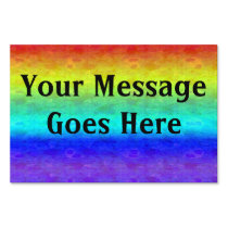 Soft Rainbow Yard Sign