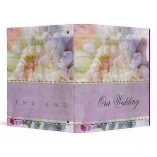 Soft & Romantic Lilac Wedding Planner binder
