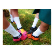 Soft Shoes & Crocs Print
