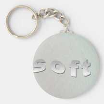 soft snow keychains