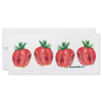 Soft Strawberries rack cards
