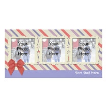 Soft Stripes Photo Card, Any Occasion, Birthday... photo cards by cutencomfy Soft Stripes Photo Card, Any Occasion, Birthday... photo cards