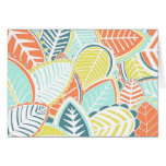 Soft Summer Leaves Card