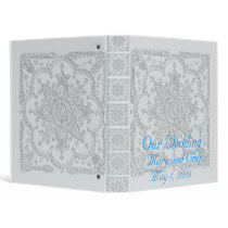 Soft White Pattern Binder