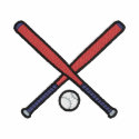Softball Bats and Ball embroidered shirts by ZazzleEmbroidery Softball Bats and Ball embroidered shirts