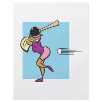 Softball Batter Custom Flyer