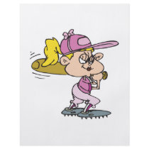 Softball Batter Full Color Flyer