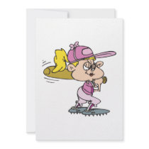 Softball Batter Custom Announcements
