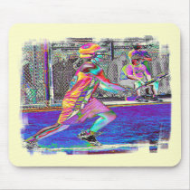 Softball Batter Mousepad