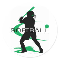 Softball - Batter Stickers