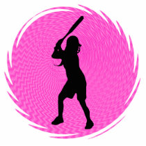 Softball Batter Wall Sculpture photo sculptures