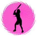 Softball Batter Wall Sculpture Cut Out