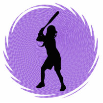 Softball Batter Wall Sculpture photo sculptures