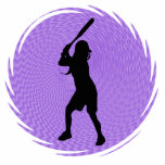 Softball Batter Wall Sculpture Photo Cutout