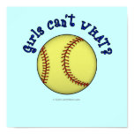 Softball-Blue Poster