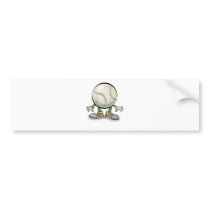 Softball bumper stickers by FunGraphix Softball bumper stickers