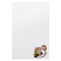 Softball Catch Stationery