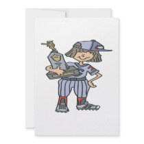 Softball Champion Personalized Announcement