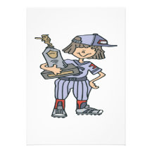 Softball Champion Personalized Announcement