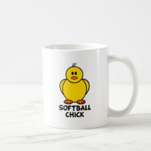 Softball Chick Coffee Mug