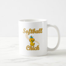 Softball  Chick Coffee Mug