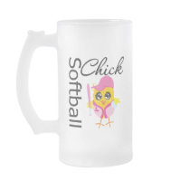 Softball Chick Coffee Mugs