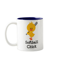 Softball Chick Mug