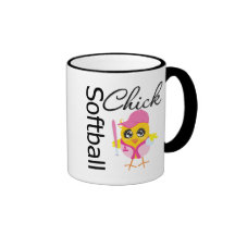 Softball Chick Mugs
