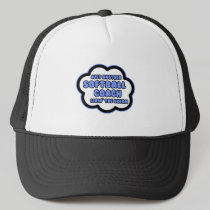 Softball Coach .. Livin' The Dream Trucker Hat