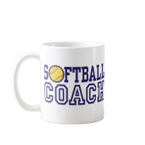 Softball Coach Mug