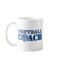 Softball Coach Coffee Mugs