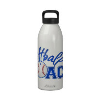Softball Coach Water Bottles