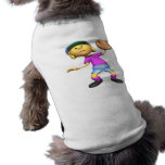Softball Fielder Doggie Tshirt