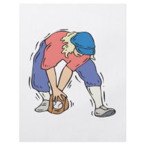 Softball Fielder Personalized Flyer