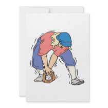 Softball Fielder Personalized Announcement