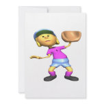Softball Fielder Personalized Invites