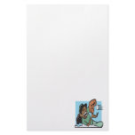 Softball Fielder Personalized Stationery