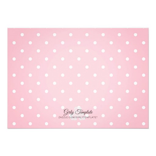 Softball Girl Pink Birthday Party Invitation