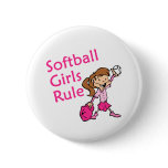 softball girls rule pins