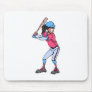 softball girls rule mouse pad