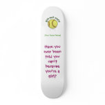 Softball-Green Custom Skateboard