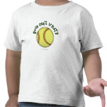 Softball-Green T Shirts