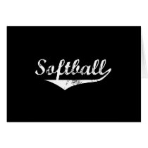 Softball Greeting Card